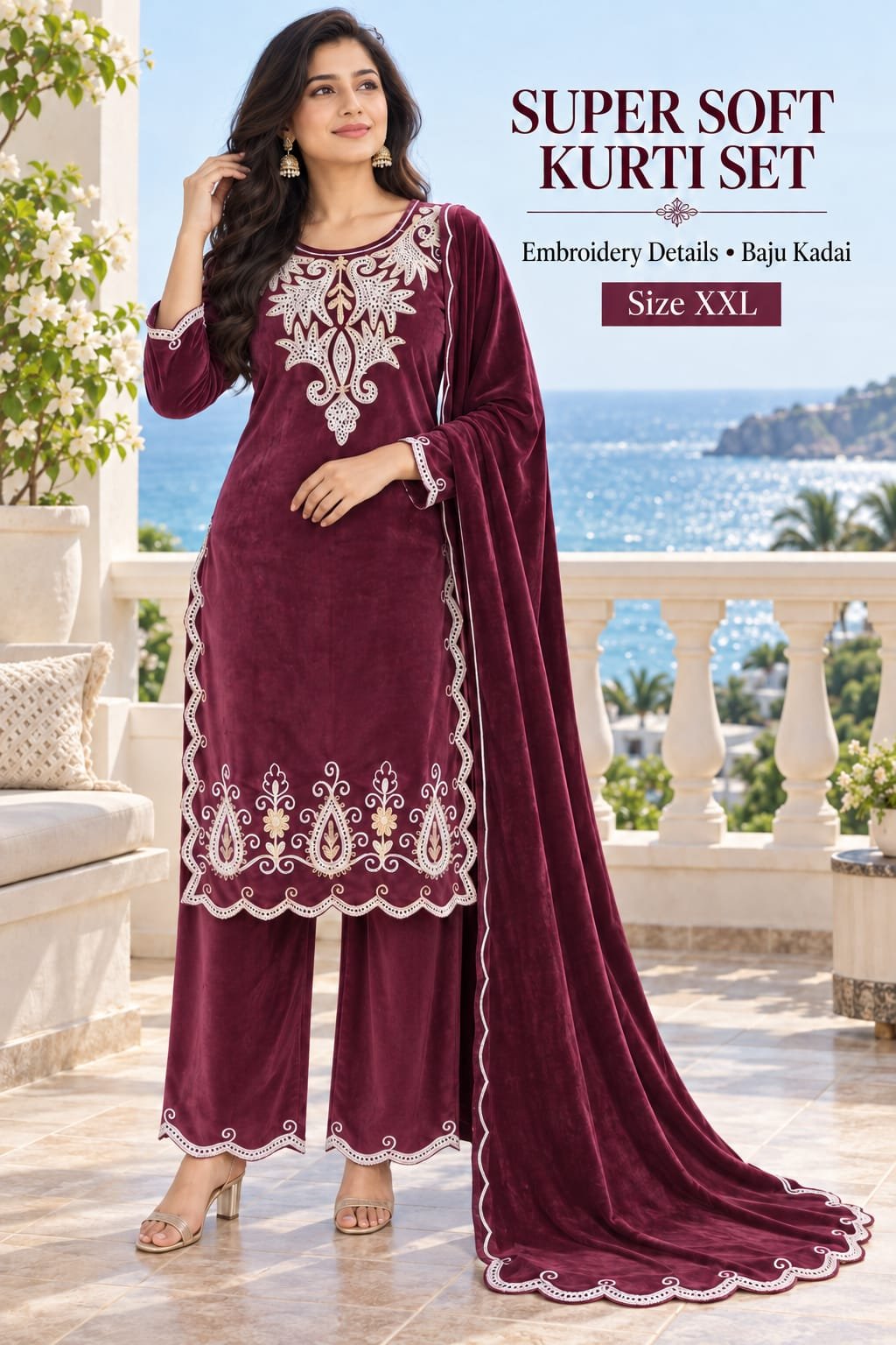 Super Soft Kurti Set